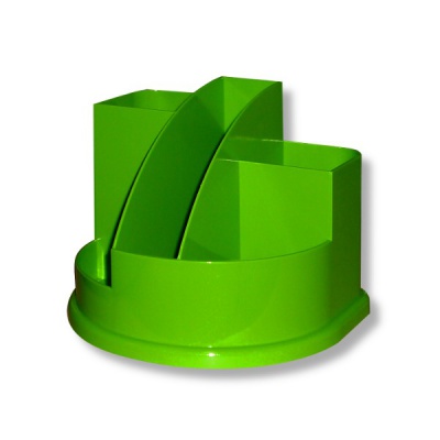 Органайзер для канцелярии СТАММ Авангард Intensive, пластиковый, 5 отд., микс 5 цветов