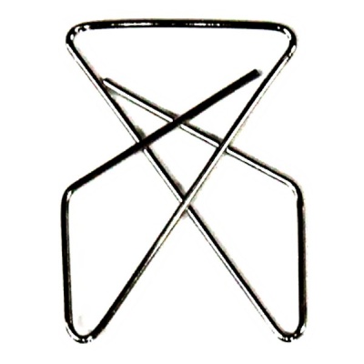 Скрепки-бабочки 50 мм, никелированные, 12 шт. к/к,  Attache Акция!