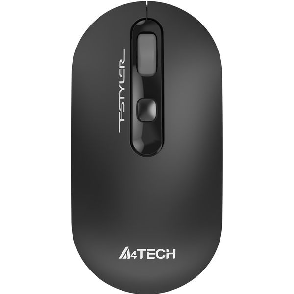 Мышь A4Tech Fstyler FG20 серая оптическая (2000dpi) беспроводная USB для ноутбука (4but)