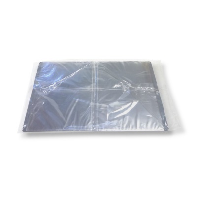 Папка с 30 файлами А4, 650 мкм, "песок", торц. карман, ассорти, Бюрократ