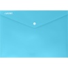 Папка-конверт на кнопке, А4, PP 180 мкм, непрозрачная, deVENTE Pastel_бирюзовая