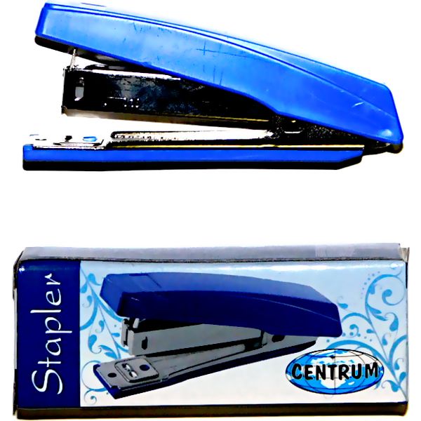Степлер № 10, до 10 л., с антистеплером, CENTRUM_2 ассорти
