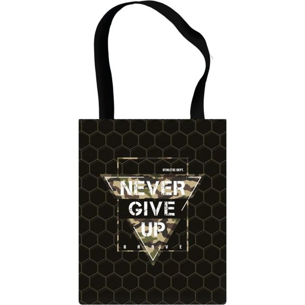 Сумка-шопер ПЧЕЛКА Милитари, 39*31 см, 1 отд., полиэстер