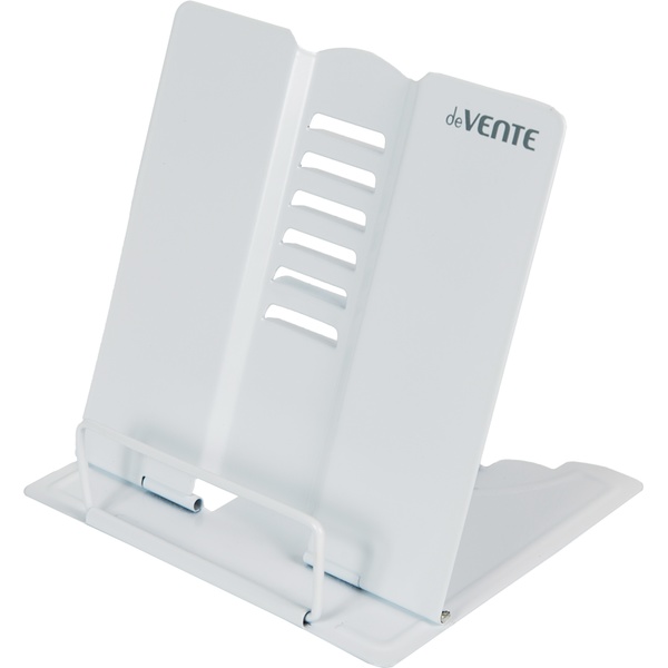 Подставка для книг металлическая deVENTE School Whity, 154*152 мм, 235 г, противоскольз. ножки