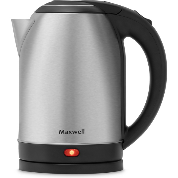 Чайник электрический Maxwell MW-1077 1.8л. 2200Вт сталь (металл/пластик)