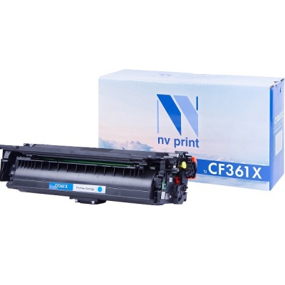 Картридж NVP совместимый НР CF361X Cyan для LaserJet Color M552dn / M553dn / M553n / M553x / MFP-M57