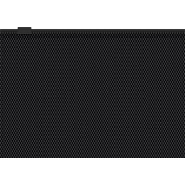 Папка-конверт на zip-молнии, C6, PP 180 мкм, непрозрачная, "даймонд", ErichKrause Diamond Total Black Папка-конверт на zip-молнии, C6, PP 180 мкм, непрозрачная, "даймонд", ErichKrause Diamond Total Black