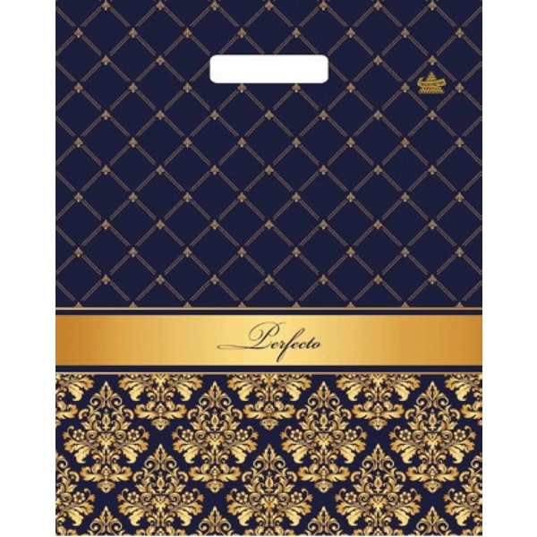 Пакет с вырубной ручкой, 30*37 см, полиэтилен 90 мкм, Перфекто_Вензель 