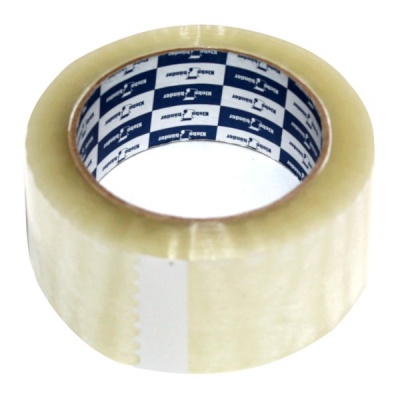 Лента клейкая упаковочная 50 мм * 100 м, ВОРР 40 мкм, прозрачная, Klebebander