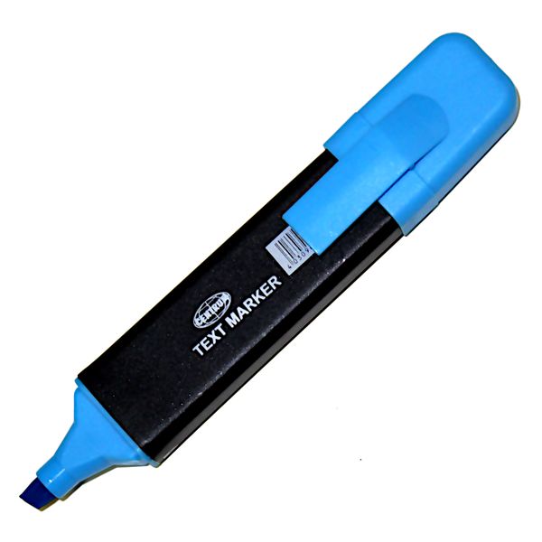 Текстмаркер голубой, неоновый, ШЛ 1-5 мм, н-к "клин", CENTRUM