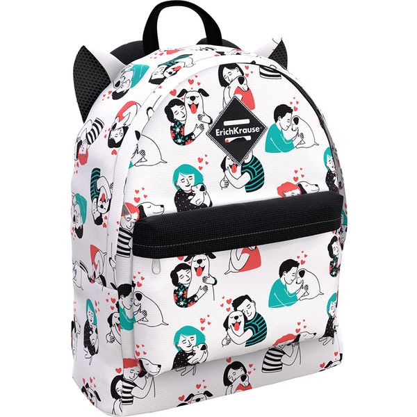 Рюкзак универсальный ErichKrause EasyLine Animals 17L_Furry Friends, 39*29*13 см, 290 г, 1 отд.,1 карман Акция!