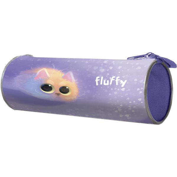Пенал-тубус 1 отд., на молнии, 195*85*85 см, текстиль, ПЧЕЛКА Сказочный котик