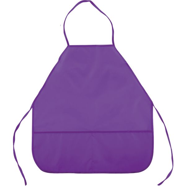 Фартук для труда deVENTE, 54*45 см (М), 3 кармана, водоотталкивающий полиэстер, фиолетовый