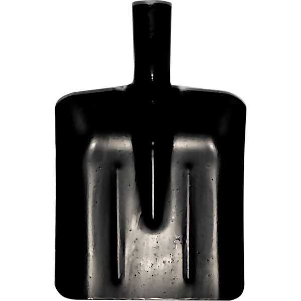 Лопата совковая 23*27 см, с ребрами жесткости, без черенка