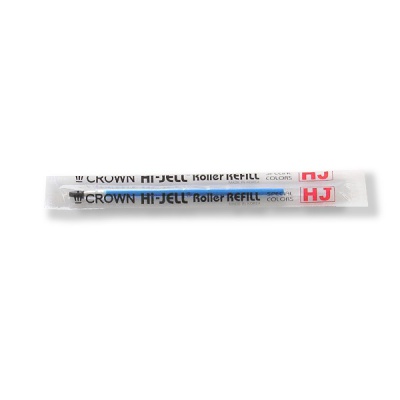 Стержень гелевый голубой, 138 мм, 0.7 мм, н-к Standard, 250 м, Crown Hi - Jell Color Акция!