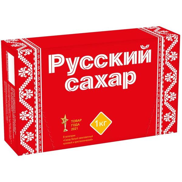 Сахар-рафинад Русский/ Мировой САХАРок, 1000 г, 336 шт.