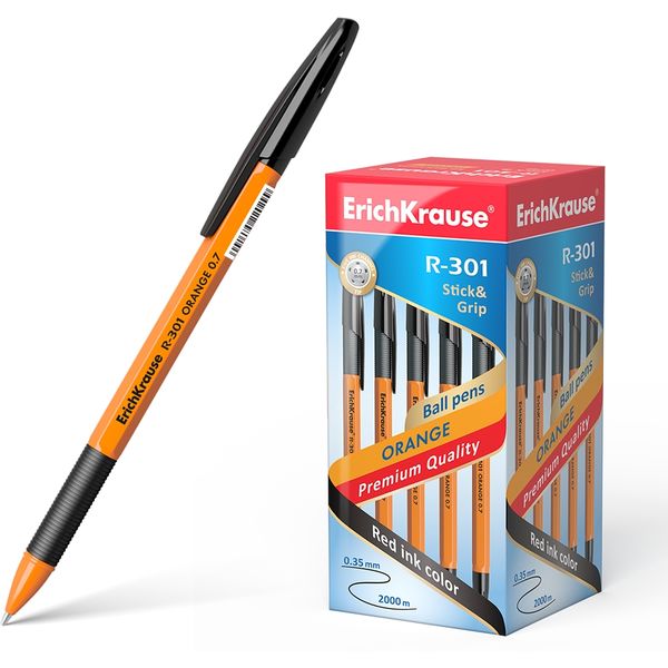   , 0.7 ,  Standard, . , ErichKrause R-301 Stick&Grip Orange