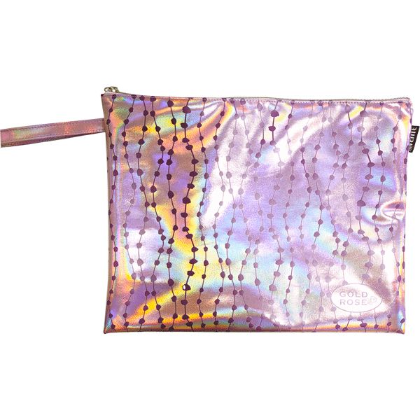 Папка А4 на молнии, 1 отд., иск. кожа, ручка-петля, deVENTE Gold Rose Dots Папка А4 на молнии, 1 отд., иск. кожа, ручка-петля, deVENTE Gold Rose Dots