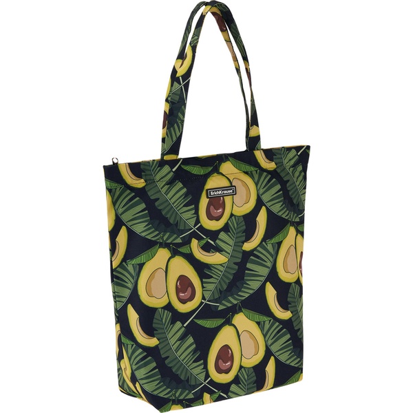 Сумка-шопер ErichKrause Avocado Night 14L, 39*38*12 см, 1 отд., на молнии, 1 вн/карм., полиэстер Сумка-шопер ErichKrause Avocado Night 14L, 39*38*12 см, 1 отд., на молнии, 1 вн/карм., полиэстер