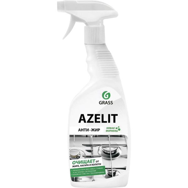 Средство чистящее для кухни GRASS Azelit Анти-жир, 600 мл, курок/триггер Средство чистящее для кухни GRASS Azelit Анти-жир, 600 мл, курок/триггер