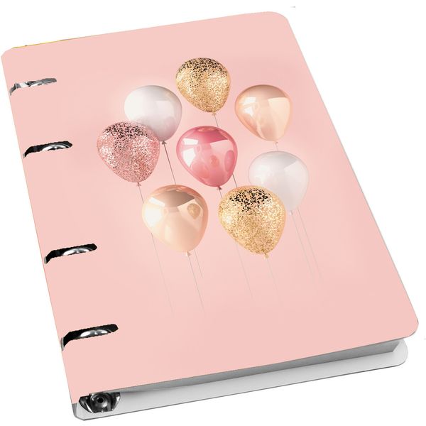 Тетрадь на кольцах, А5, 100 л., клетка, обл. картон экстра, soft touch, фольга, JOY BOOK My dream №13 Тетрадь на кольцах, А5, 100 л., клетка, обл. картон экстра, soft touch, фольга, JOY BOOK My dream №13