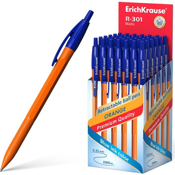  ., , 0.7 ,  Standard, , ErichKrause R-301 Matic Orange
