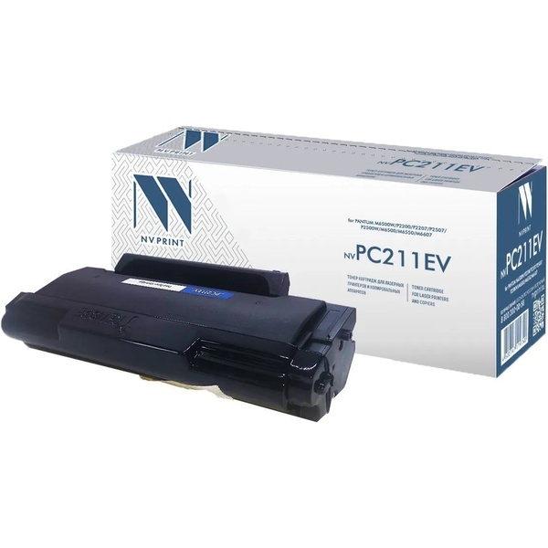 Картридж NVP совместимый NV-PC211EV для Pantum M6500/6500W/6550/P2200/2207/2507/2500W (1600 стр.)