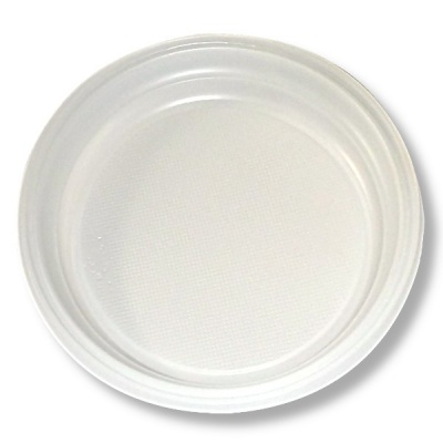 Тарелка бессекционная PP Д=205мм (100 шт.)