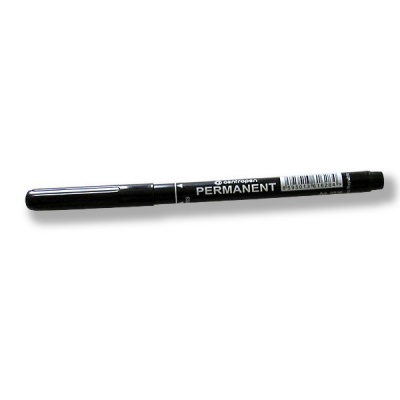 Маркер промышленный CENTROPEN Permanent, черный, спирт. осн., пулевидный н-к, 1.0 мм, эргогрип