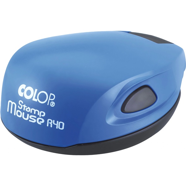 Оснатка для круглой печати Colop Stamp Mouse R40, синяя
