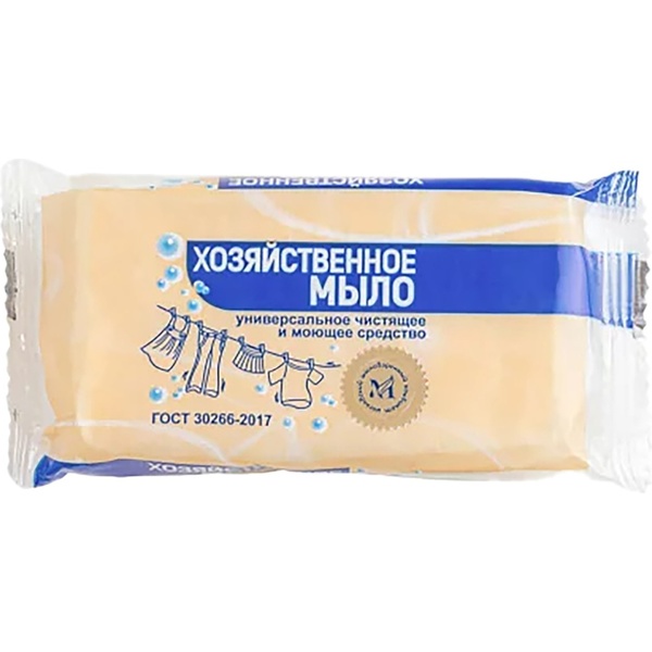 Мыло хозяйственное 72% ММК Универсальное, 100 г, флоупак