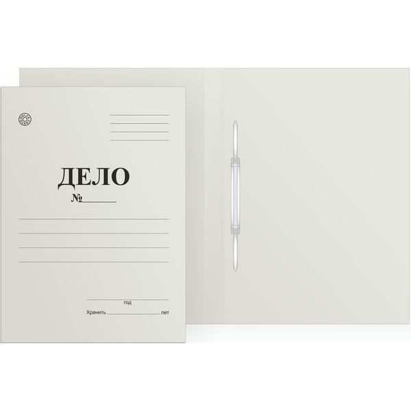 Скоросшиватель картонный Дело №, А4, 280 г/м2, немелованный, белый, DOLCE COSTO Скоросшиватель картонный Дело №, А4, 280 г/м2, немелованный, белый, DOLCE COSTO