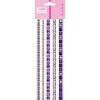 Стразы самоклеящиеся, 153 шт., круглые, 5 р-ров, цв.: оттенки аметиста, deVENTE DIY Jewelry Inspiration