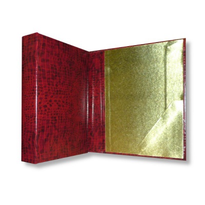 Папка адресная унивесальная "Имидж", балакрон, 2 вн. угловых кармана, корешок 70 мм, (акция)