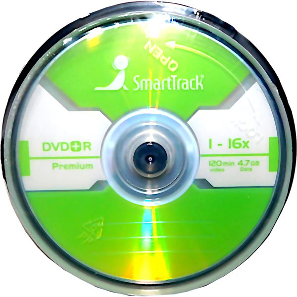 Диск Smart Track DVD+R 4.7GB 16x 10шт. Cake Box