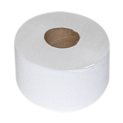 Бумага туалетная на втулке, 1-сл., 200 м* 95 мм, б/перфорации, св.-серая, Мягкоff Professional