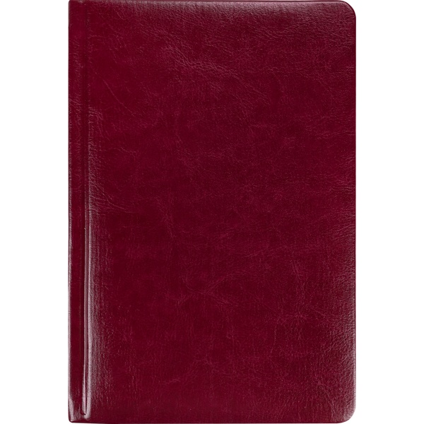 Ежедневник недатированный, А5, 80 л., 70 г/м2, тв. перепл., и/к, поролон, Pelle Italiana_Bordeaux Ежедневник недатированный, А5, 80 л., 70 г/м2, тв. перепл., и/к, поролон, Pelle Italiana_Bordeaux