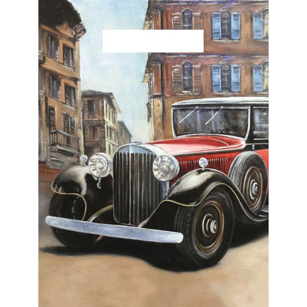 Пакет с вырубной ручкой, 48*37 см, полиэтилен 50 мкм, Ретро авто Пакет с вырубной ручкой, 48*37 см, полиэтилен 50 мкм, Ретро авто