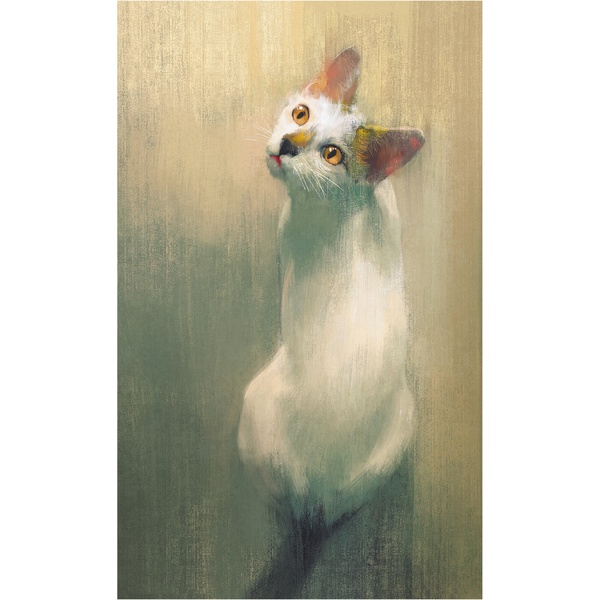 Блокнот на склейке А5, 40 л., клетка, 70 г/м², Listoff Котик   Акция!