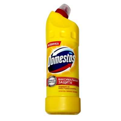 Средство чистящее и дезинфицирующее Domestos (Доместос) Лимонная свежесть, универсальное, 1000 мл