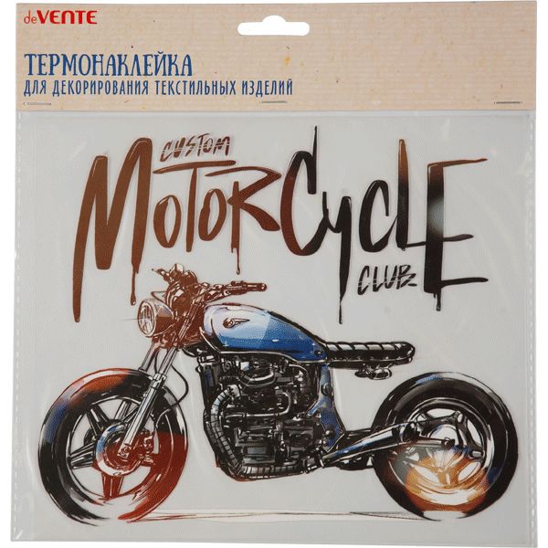 Термонаклейка для декорирования текстильных изделий "deVENTE. Motorcycle" 22*18,5 см*