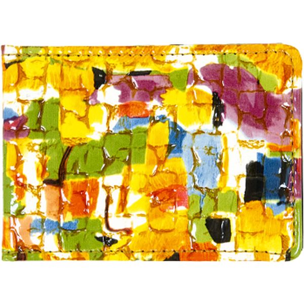 Обложка для удостоверения Цветная палитра, иск. кожа Акция!