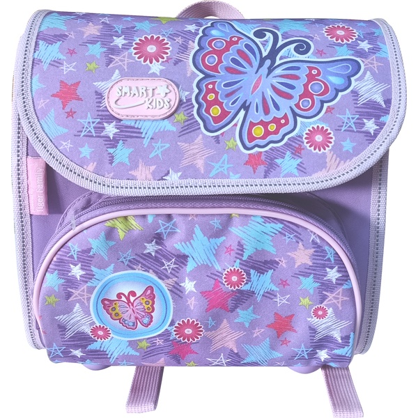 Рюкзак ученический TIGER FAMILY Бабочки, 24*23*13 см, 12 л, 435 г, 1 отд., эрг. спинка  Акция!