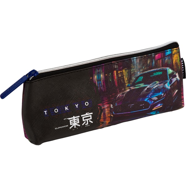 Пенал 1 отд., на молнии, 210*80*35 мм, иск. кожа, deVENTE Label_Tokyo Drift Пенал 1 отд., на молнии, 210*80*35 мм, иск. кожа, deVENTE Label_Tokyo Drift