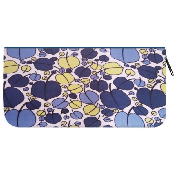 Пенал 1 отд., на молнии, 190*100*26 мм, текстиль, ПЧЕЛКА Цветной листопад  Акция!