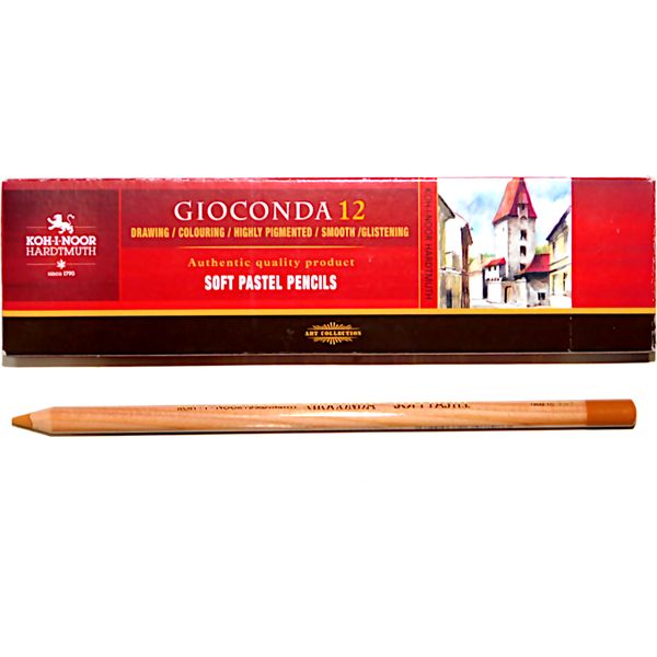 Пастель сухая в карандаше KOH-I-NOOR Gioconda Soft Pastel, сиенна натуральная, 4.2 мм Акция!