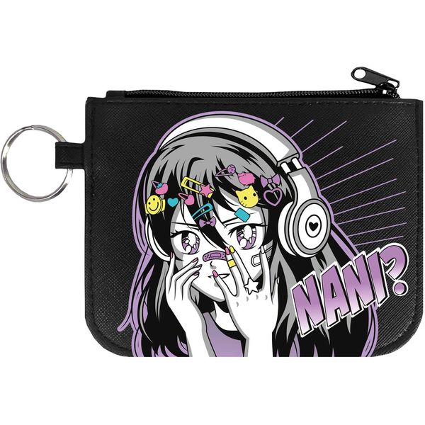 Кошелек детский на молнии, Феникс+,  Манга, 13*10 см, иск. кожа