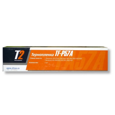 Термопленка T2 TF-P57A для факсимильных аппаратов Panasonic, 1 рул.* 70 м