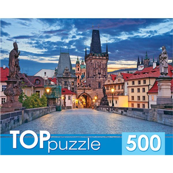 Пазл 500 элементов. TOPpuzzle Прага_Карлов мост, 480*340 мм Пазл 500 элементов. TOPpuzzle Прага_Карлов мост, 480*340 мм