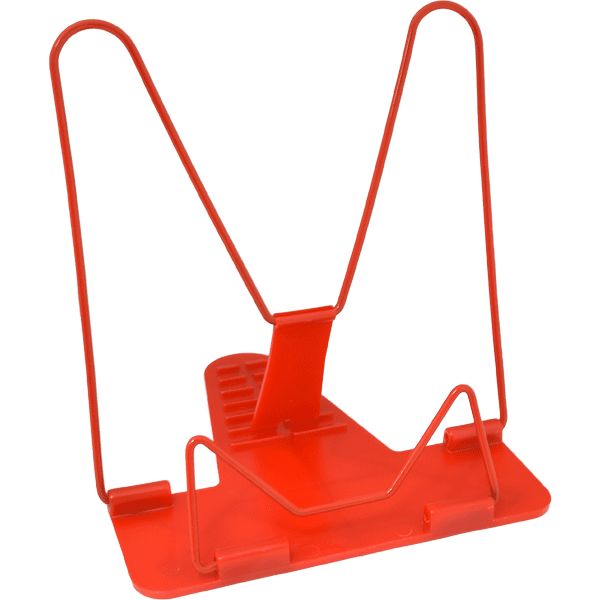 Подставка для книг комбинированная Attomex 180*170 мм, красная